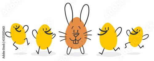 Happy Easter Animals