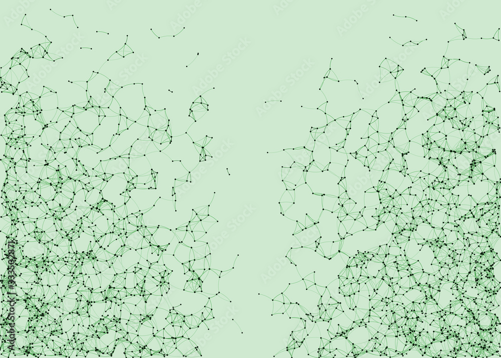 Network Mesh Procedural Art background illustration Network Mesh Procedural Art background illustration