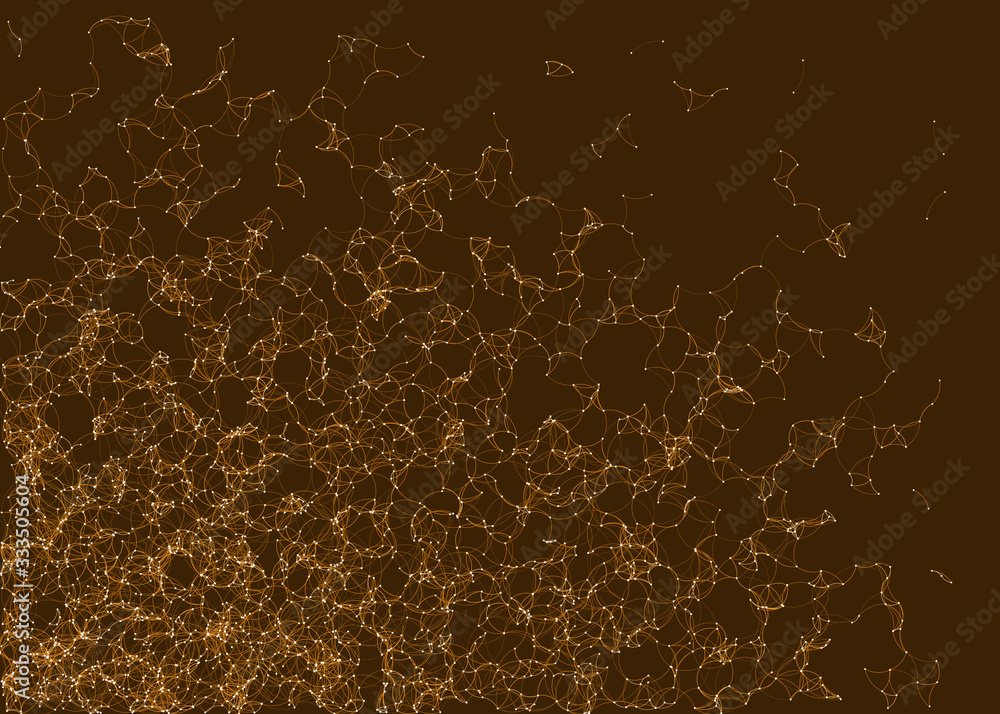 Network Mesh Procedural Art background illustration Network Mesh Procedural Art background illustration