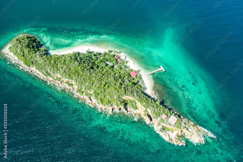 aerial view from Koh Larn island