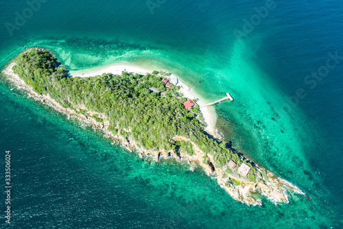 aerial view from Koh Larn island