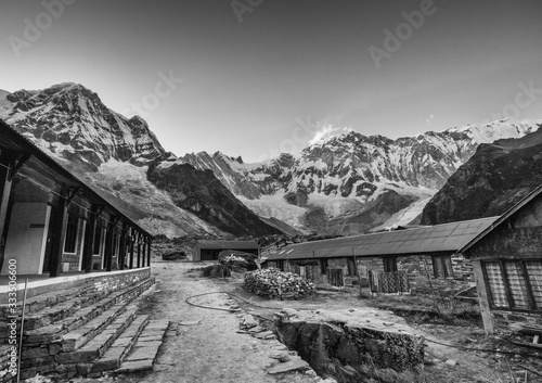 Wallpaper Mural winter landscape in the mountains Torontodigital.ca