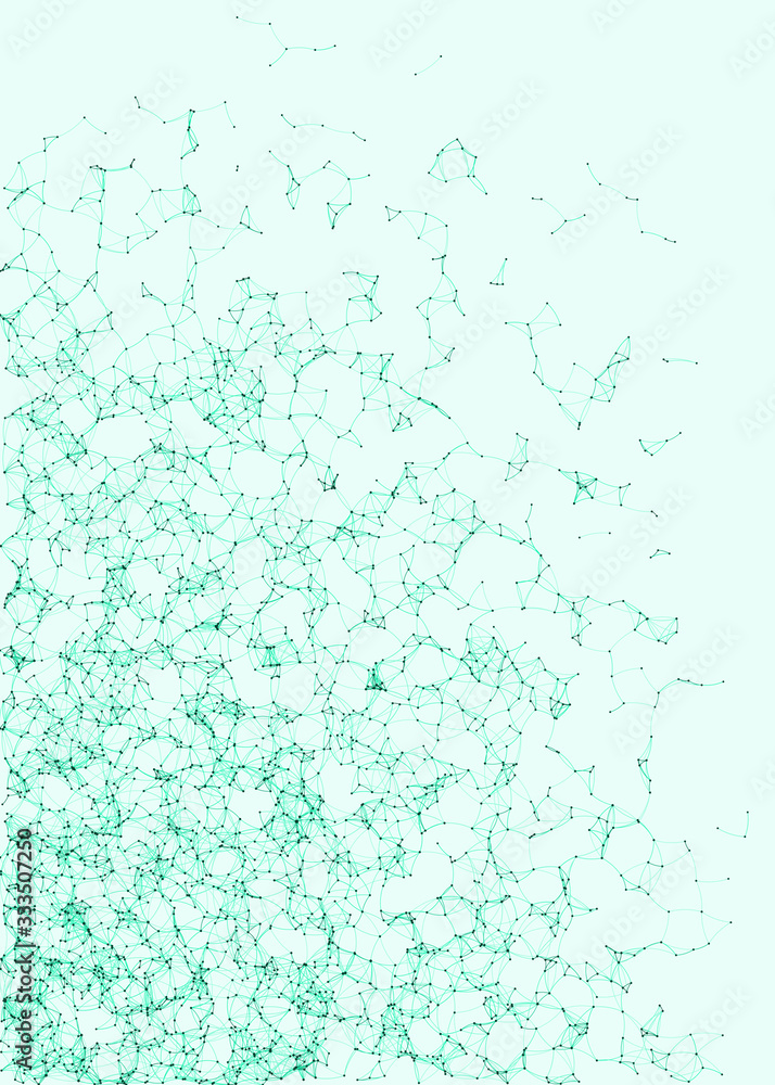 Network Mesh Procedural Art background illustration Network Mesh Procedural Art background illustration