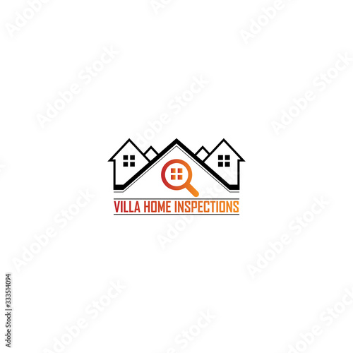 pre-purchase home inspections and property inspections logo vector