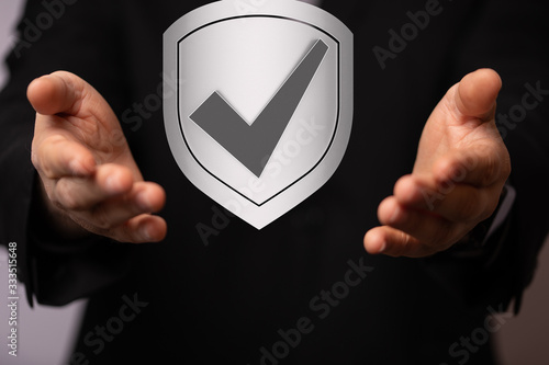  holding protection shield 3d attack