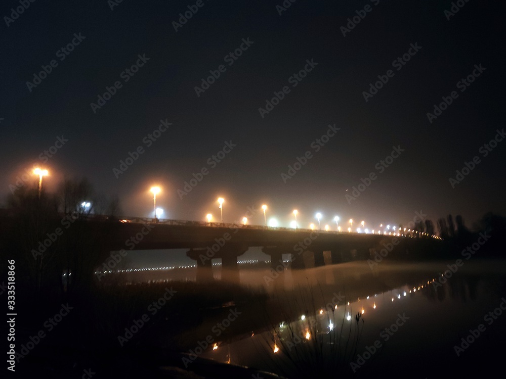 fog at night