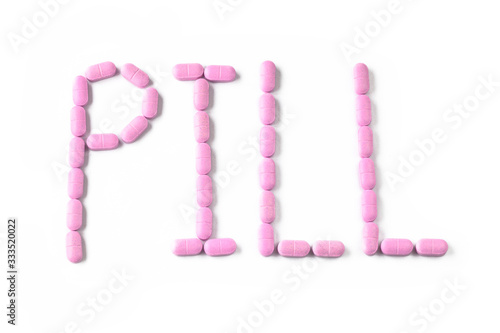 pill shaped keyword with caplets