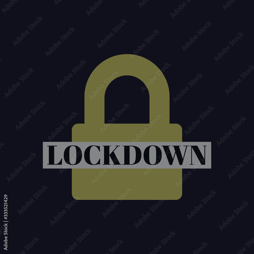 lock icon on white background, home quarantine icon, lockdown background, graphic design illustration wallpaper lock icon on white background, home quarantine icon, lockdown background, graphic design illustration wallpaper