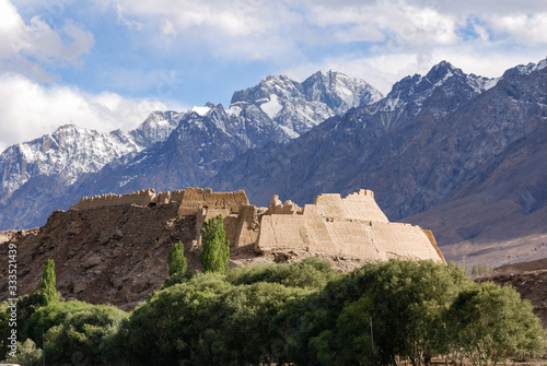 Ruin of stone city, Tashkurgan, near Kashgar, China