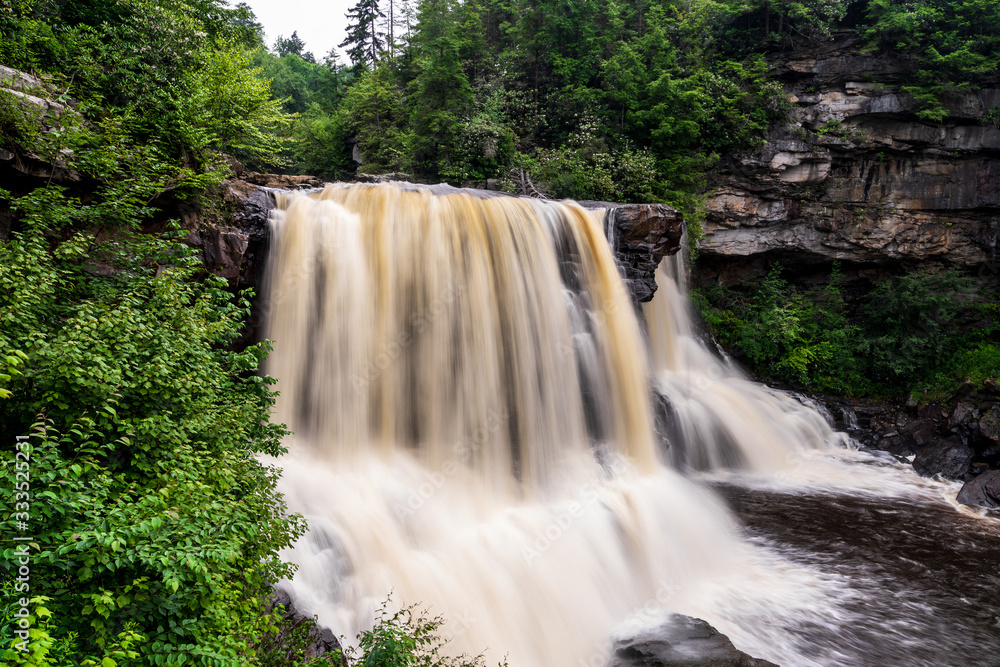 Obraz premium Blackwater falls State Park in West Virginia