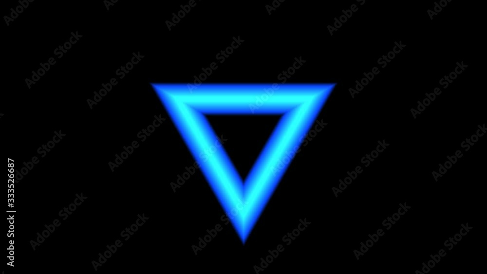 Abstract CGI motion background with rotated colored metallic shapes on black background (full HD 1920x1080, 30 fps). Abstract CGI motion background with rotated colored metallic shapes on black background (full HD 1920x1080, 30 fps).