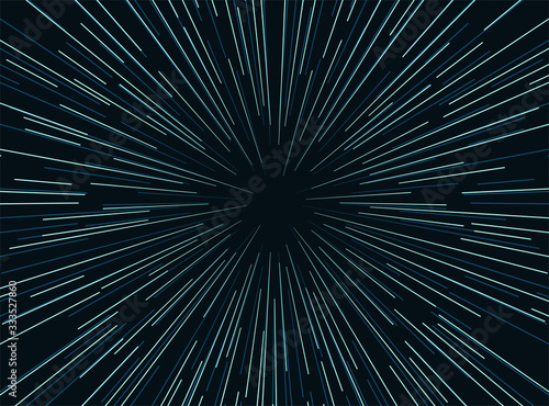 Design of stars speed in universe