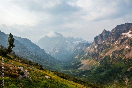 mountain landscape valley