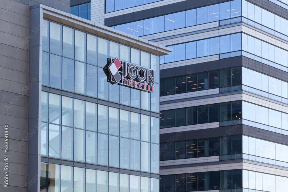 Tysons Corner, Virginia, USA march 1, 2020 ShowPlace ICON Theatre