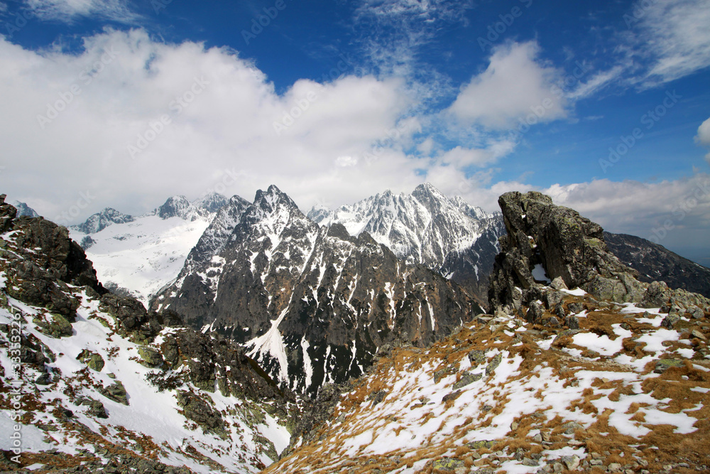 Lomnicky stit (Lomnica), Tatra Mountains, Slovakia