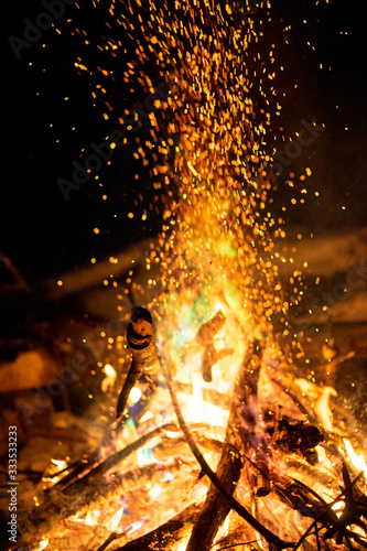 Bonfire Sparks