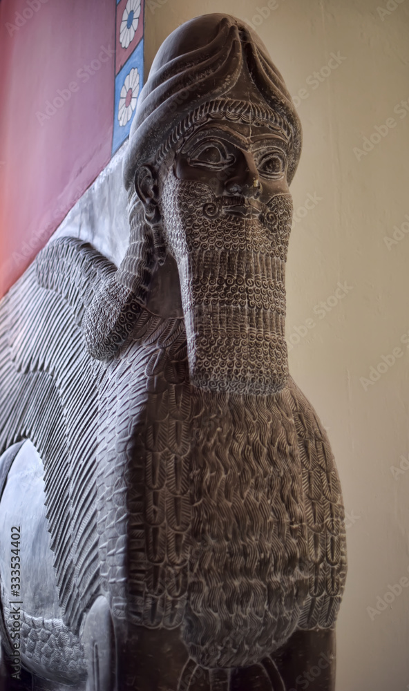 Germany, Berlin, 26,03,2015 Mesopotamian art war intended to serve as a