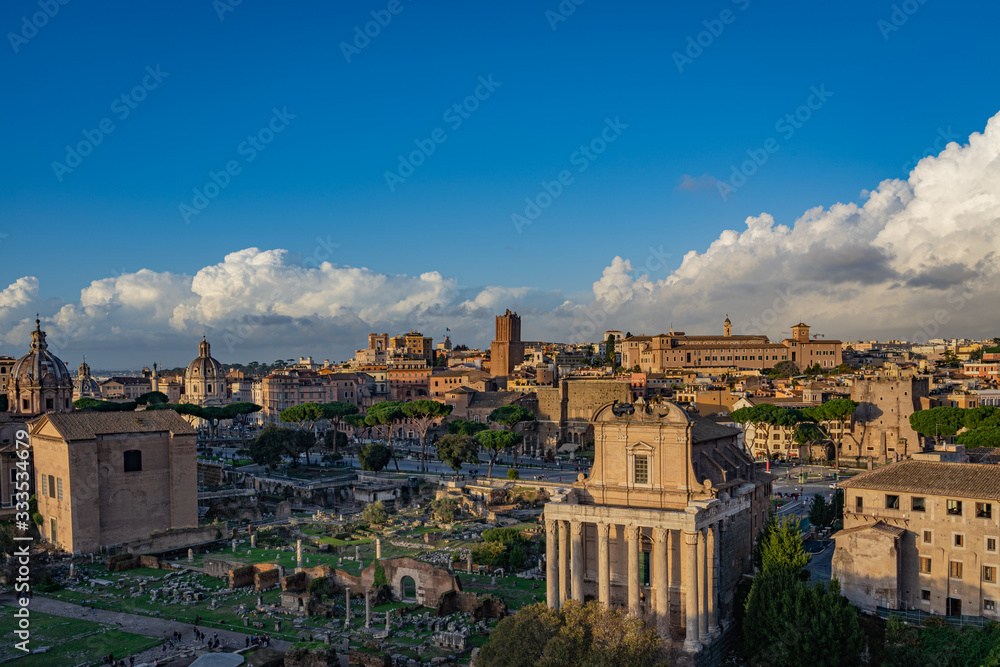 The Forum in Rome Italy