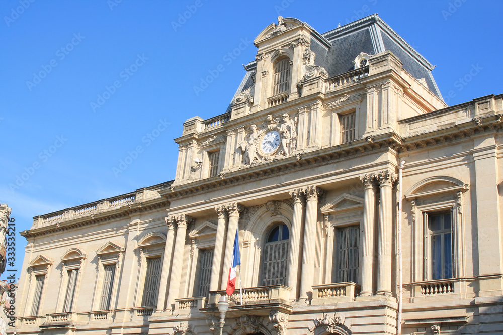 Prefecture building of Montpellier, Herault, France