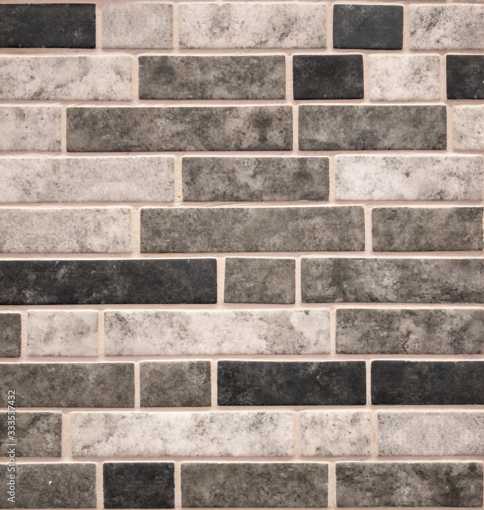 Long Rectangular Tile of Various GRay Colors Long Rectangular Tile of Various GRay Colors