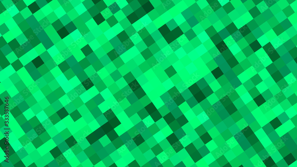 Abstract polygonal background, Spring Green geometric vector