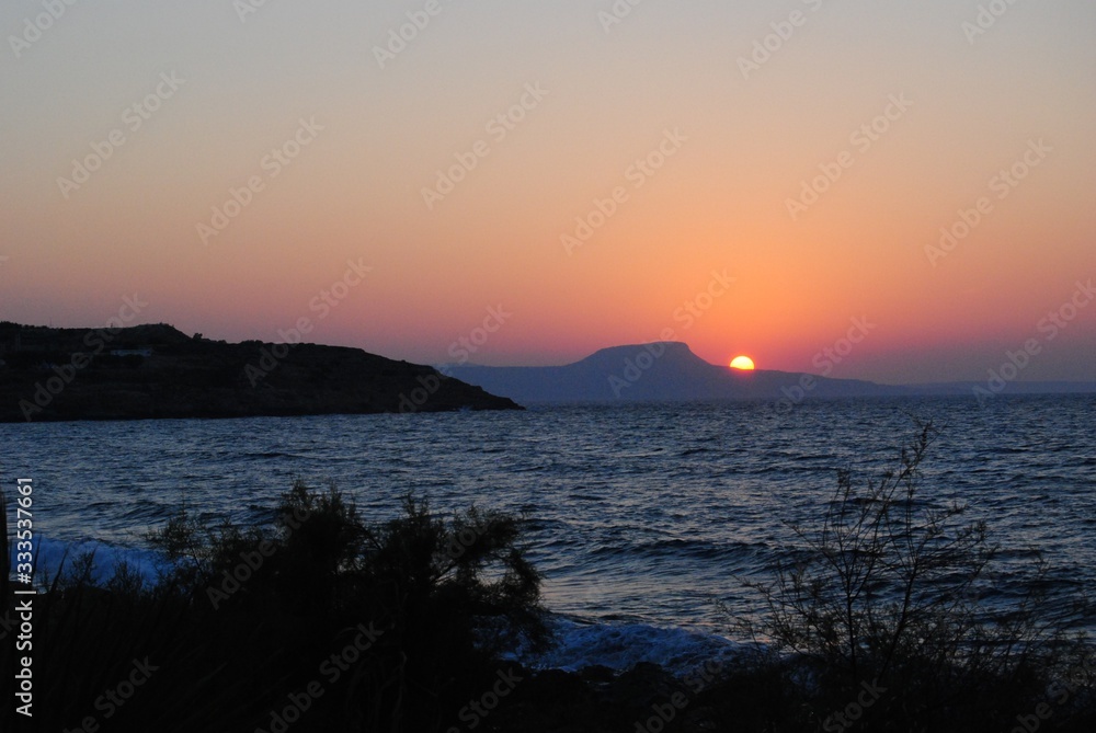 Greek sunsets A1