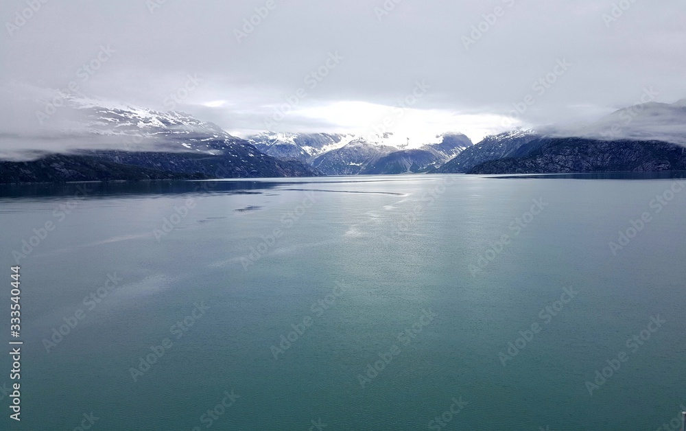 Alaska Entering Glacier Bay