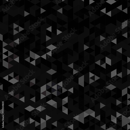 Black Grid Mosaic triangular abstract Background © ghgfdds