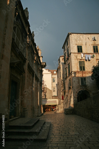Old town in Dubrovnik  Croatia