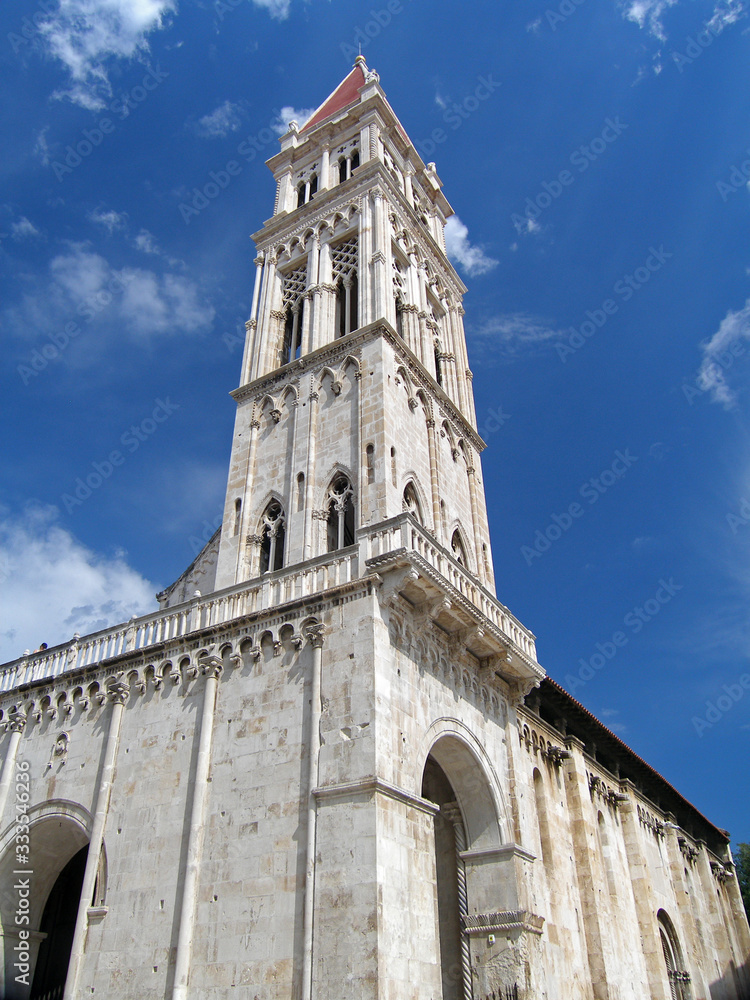 Fototapeta premium Cathedral of St. Lawrence, Trogir Cathedral in Croatia