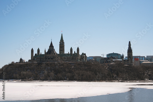 Canada Parliament Buildings on a sunny day
