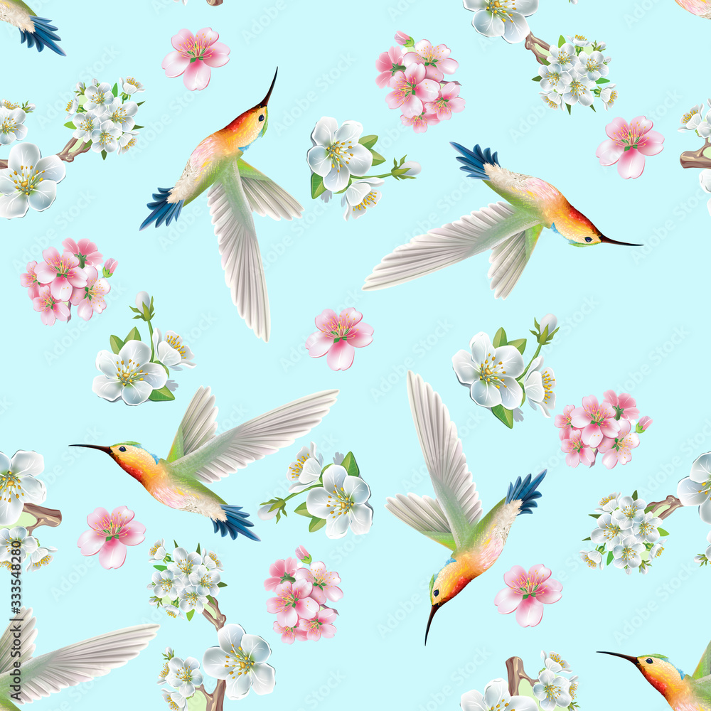 background with birds