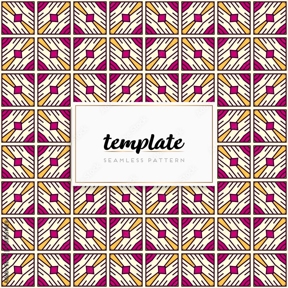 Background mandala seamless pattern vector Background mandala seamless pattern vector