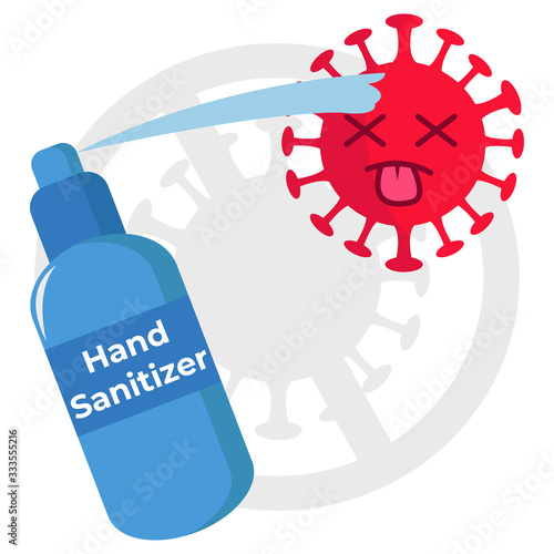 Hand Sanitizer Exterminate The Viruses