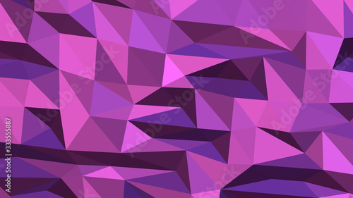 Abstract polygonal background. Modern Wallpaper. Medium Orchid vector illustration