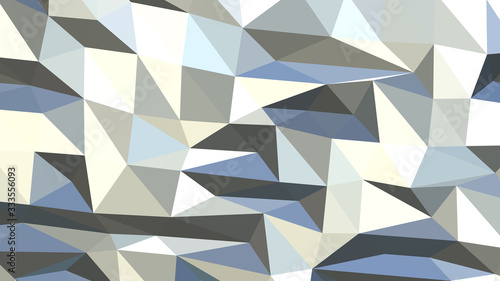 Abstract polygonal background. Modern Wallpaper. Light Cyan vector illustration