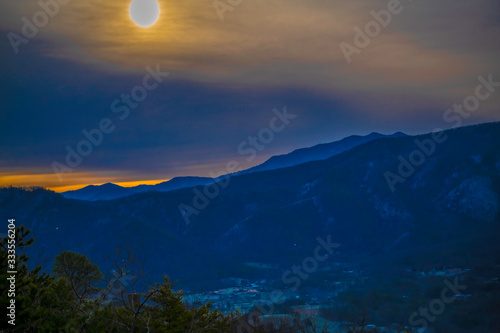 sunrise over mountain © STANLEY