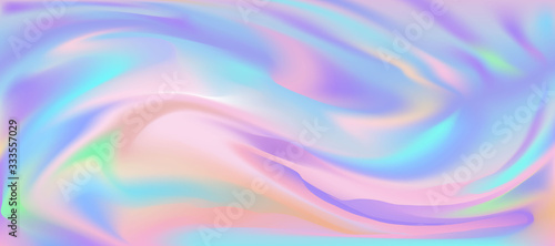 Wallpaper Mural Holographic creative foil backdrop. Abstract wallpaper background. Modern vector design. Torontodigital.ca