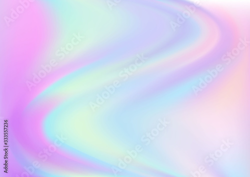 Holographic creative foil backdrop. Modern vector design.