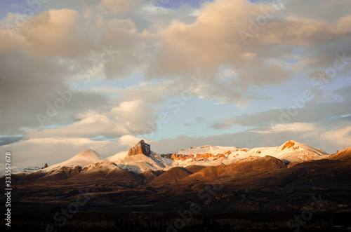 patagonian sunset photo