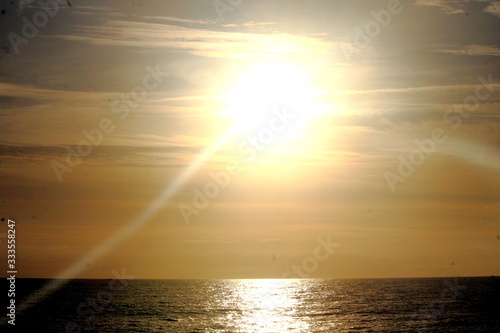 sunset over the sea © fa
