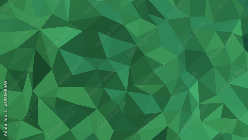 Abstract polygonal background. Modern Wallpaper. Sea Green vector illustration