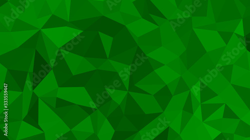 Abstract polygonal background. Modern Wallpaper. Web Green vector illustration