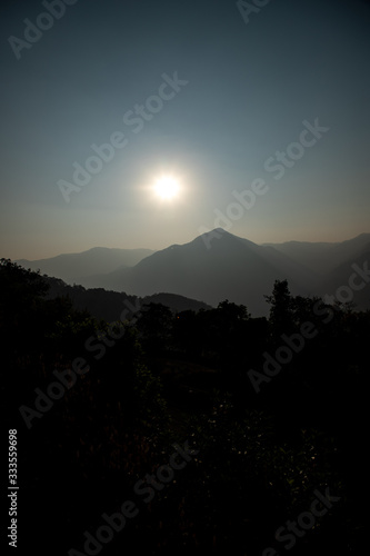 Sunrise at Bisle Ghat, KA India