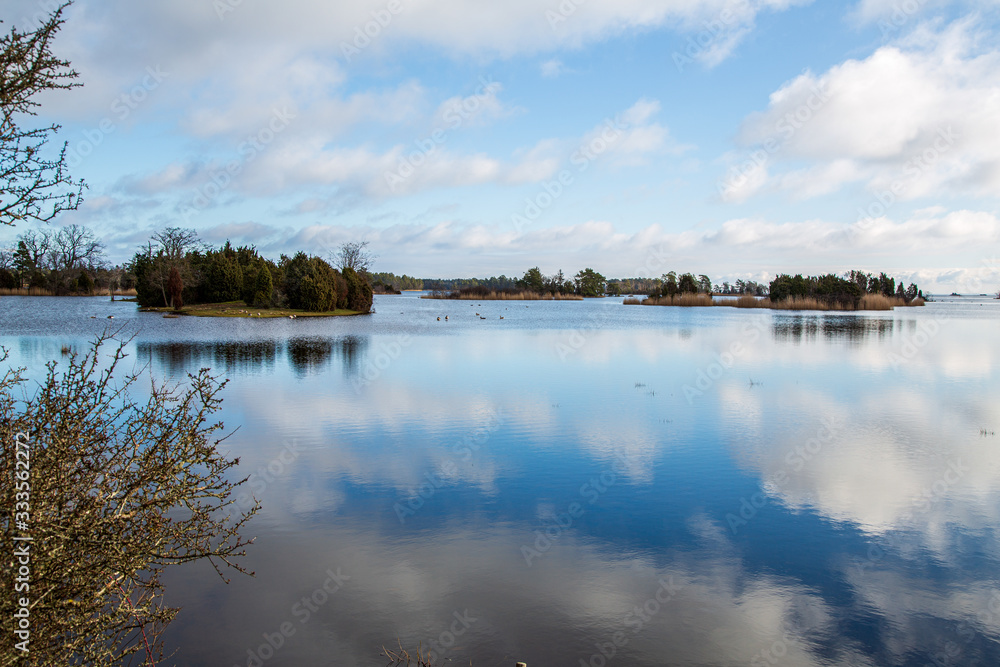Obraz premium Swedish archipelago in Kalmarsund