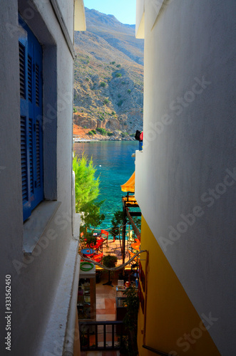 Fototapeta Naklejka Na Ścianę i Meble -  Crete island: Loutro village.