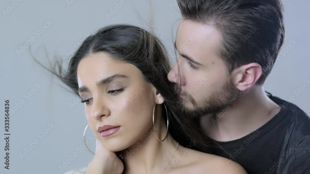 Intimate Moment On Loving Couple Intimate Moment On Loving Couple