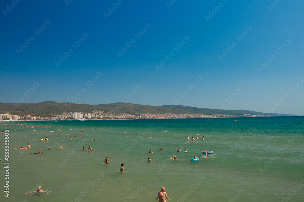 Obraz premium Black Sea-Nesebar-Bulgaria