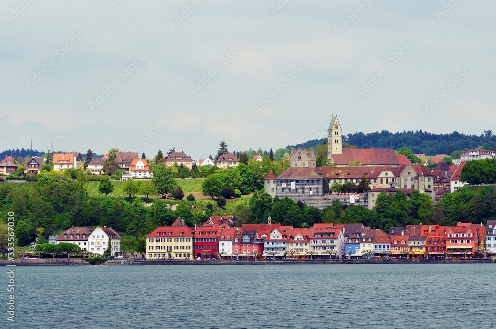 Meersburg am Bodensee Seeseite - Meersburg on Lake Constance lake side