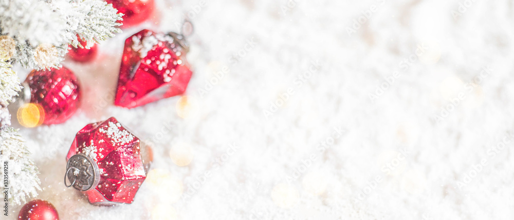 Merry Christmas and New Year holidays background Merry Christmas and New Year holidays background